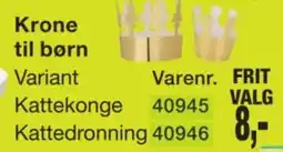 Harald Nyborg Krone til børn tilbud