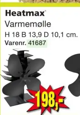 Harald Nyborg Heatmax Varmemølle tilbud