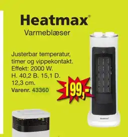 Harald Nyborg Heatmax® Varmeblæser tilbud