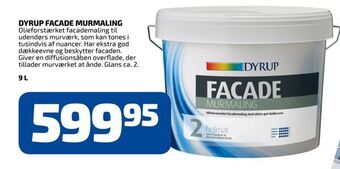 Davidsen Dyrup facade murmaling tilbud