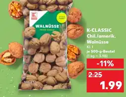Kaufland DE K-classic chil./amerik. walnüsse tilbud