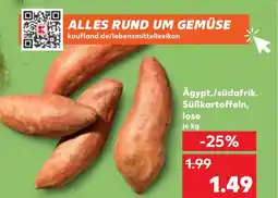 Kaufland DE Ägypt./südafrik. Süßkartoffeln, lose je kg tilbud