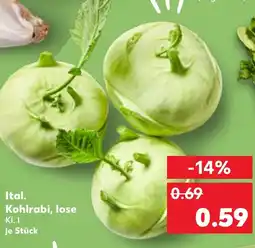 Kaufland DE Ital. Kohlrabi, lose tilbud