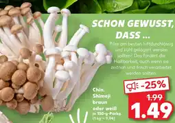 Kaufland DE Chin. Shimeji braun oder weiß tilbud