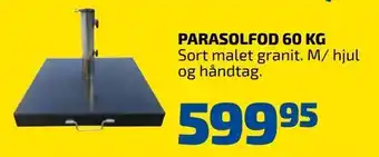 Davidsen Parasolfod 60 kg tilbud