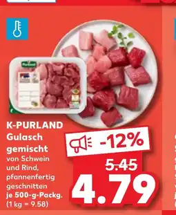 Kaufland DE K-PURLAND Gulasch gemischt tilbud