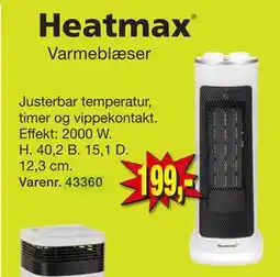 Harald Nyborg Varmeblæser tilbud