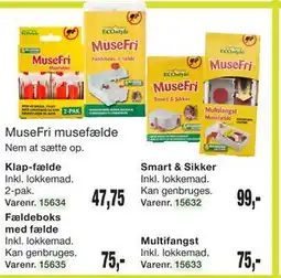 Harald Nyborg MuseFri musefælde tilbud