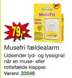 Harald Nyborg Musefri fældealarm tilbud