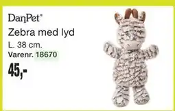 Harald Nyborg Zebra med lyd tilbud