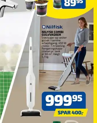Davidsen Nilfisk combi gulvvasker tilbud