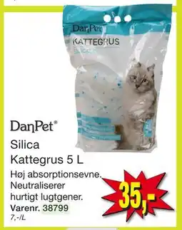 Harald Nyborg Silica Kattegrus 5 L tilbud