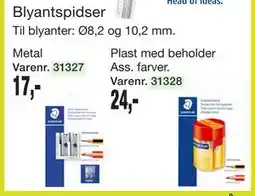 Harald Nyborg Blyantspidser tilbud