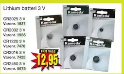 Harald Nyborg Lithium batteri 3 V tilbud