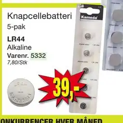 Harald Nyborg Knapcellebatteri tilbud