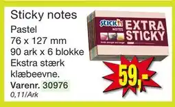 Harald Nyborg Sticky notes tilbud
