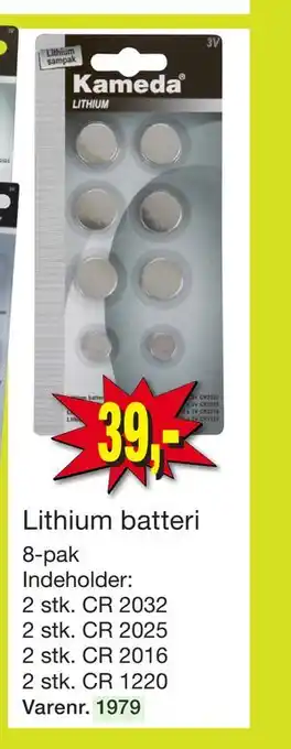 Harald Nyborg Lithium batteri tilbud