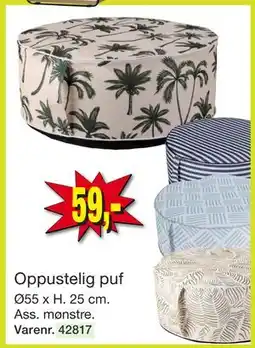 Harald Nyborg Oppustelig puf tilbud