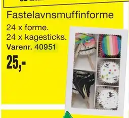 Harald Nyborg Fastelavnsmuffinforme tilbud