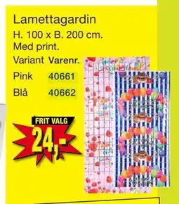 Harald Nyborg Lamettagardin tilbud