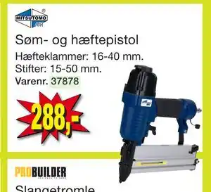 Harald Nyborg Søm- og hæftepistol tilbud