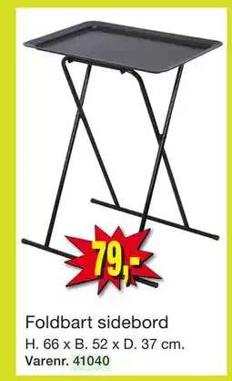 Harald Nyborg Foldbart sidebord tilbud