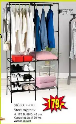 Harald Nyborg Stort tøjstativ tilbud