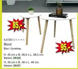 Harald Nyborg Bord tilbud