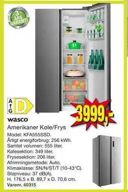 Harald Nyborg Amerikaner Køle/Frys tilbud