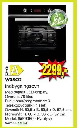 Harald Nyborg Indbygningsovn tilbud