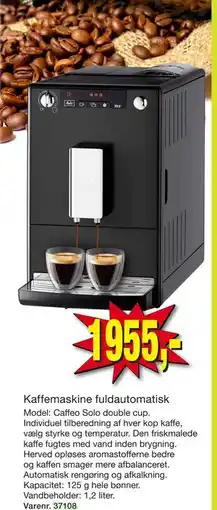 Harald Nyborg Kaffemaskine fuldautomatisk tilbud