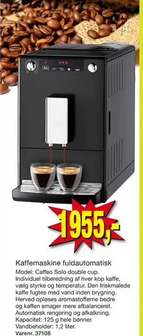 Harald Nyborg Kaffemaskine fuldautomatisk tilbud