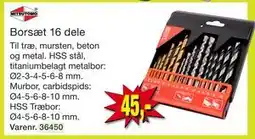 Harald Nyborg Borsæt 16 dele tilbud