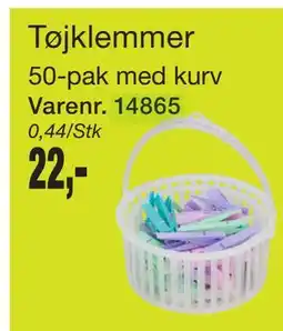 Harald Nyborg Tøjklemmer tilbud