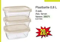 Harald Nyborg Plastbøtte 0,8 L tilbud