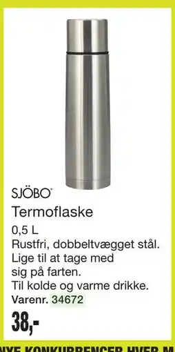 Harald Nyborg Termoflaske. 0,5 L tilbud