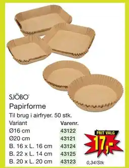 Harald Nyborg Papirforme tilbud