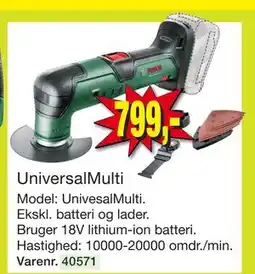 Harald Nyborg UniversalMulti tilbud