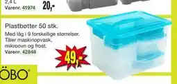 Harald Nyborg Plastbøtter 50 stk tilbud