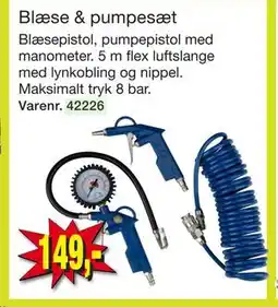 Harald Nyborg Blæse & pumpesæt tilbud