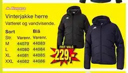 Harald Nyborg Vinterjakke herre tilbud