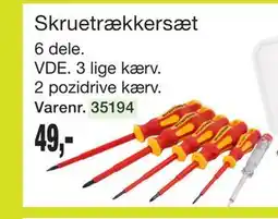 Harald Nyborg Skruetrækkersæt tilbud