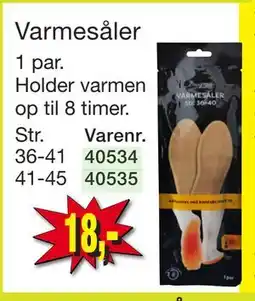 Harald Nyborg Varmesåler tilbud