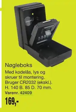 Harald Nyborg Nøgleboks tilbud