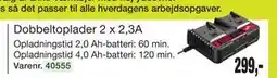 Harald Nyborg Dobbeltoplader 2 x 2,3A tilbud