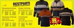Harald Nyborg Bergen striktrøje tilbud
