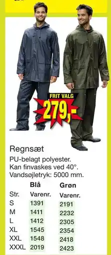 Harald Nyborg Regnsæt tilbud