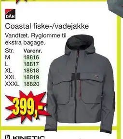 Harald Nyborg Coastal fiske-/vadejakke tilbud