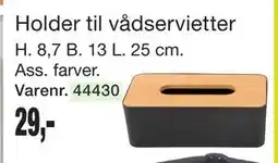 Harald Nyborg Holder til vådservietter tilbud