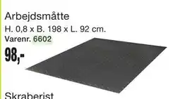 Harald Nyborg Arbejdsmåtte tilbud